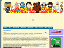 Tablet Screenshot of general-animation.com